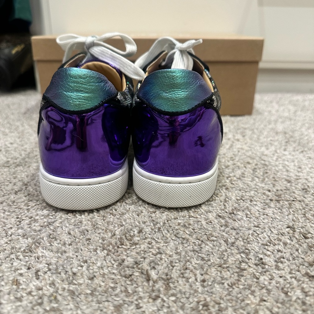 Like New CHRISTIAN LOUBOUTIN Vieira Orlato Red Sole Sneakers - Picture 7 of 9